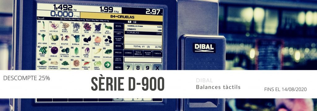 Oferta en balances Dibal D-900