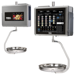 Balanzas PC CS-2255 Colgante Inox Etiquetas (o Tickets) 2"