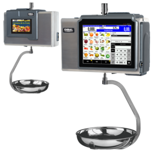 Balanzas Táctiles D-955 Colgante Inox Etiquetas (o Tickets) Linerless Autocutter