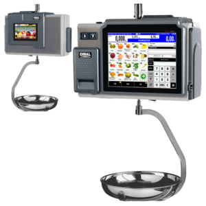 Balanzas Táctiles D-957 Colgante Inox Tickets y Etiquetas