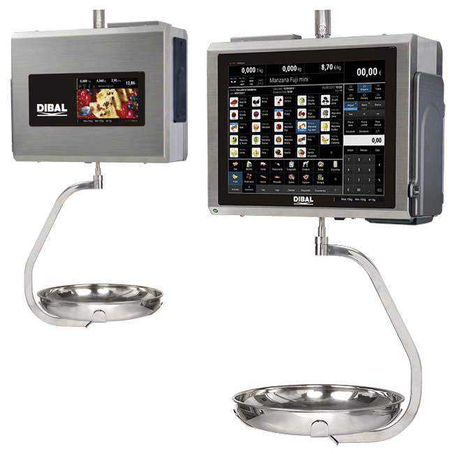 Balanzas PC CS-2255 Colgante Inox Etiquetas (o Tickets) 2" Linerless Autocutter - Imagen 2