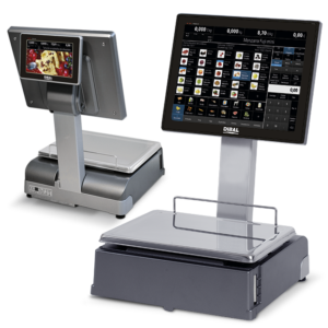 Balanzas PC CS-2255 Doble Cuerpo Etiquetas (o Tickets) 2"